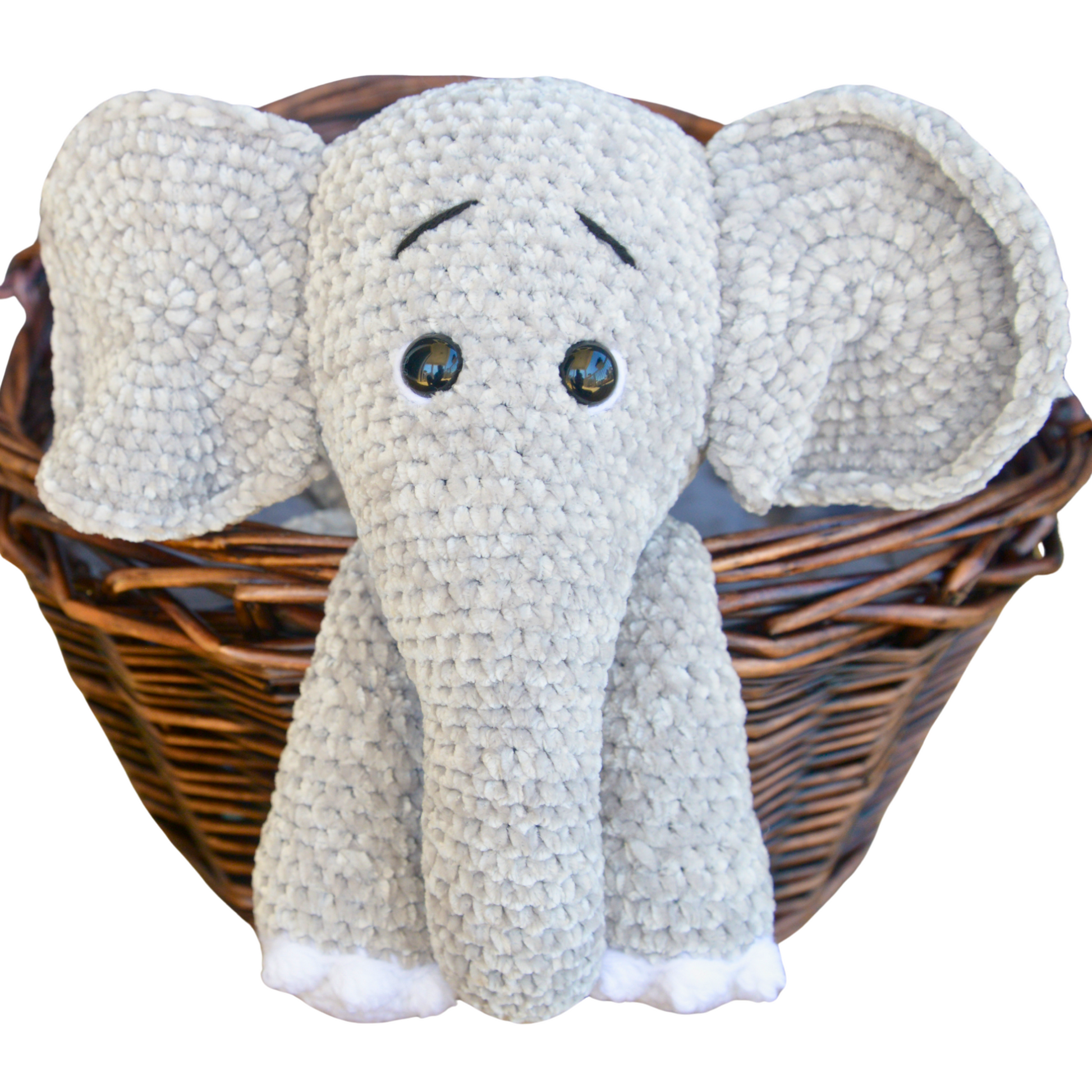 crochet elephant