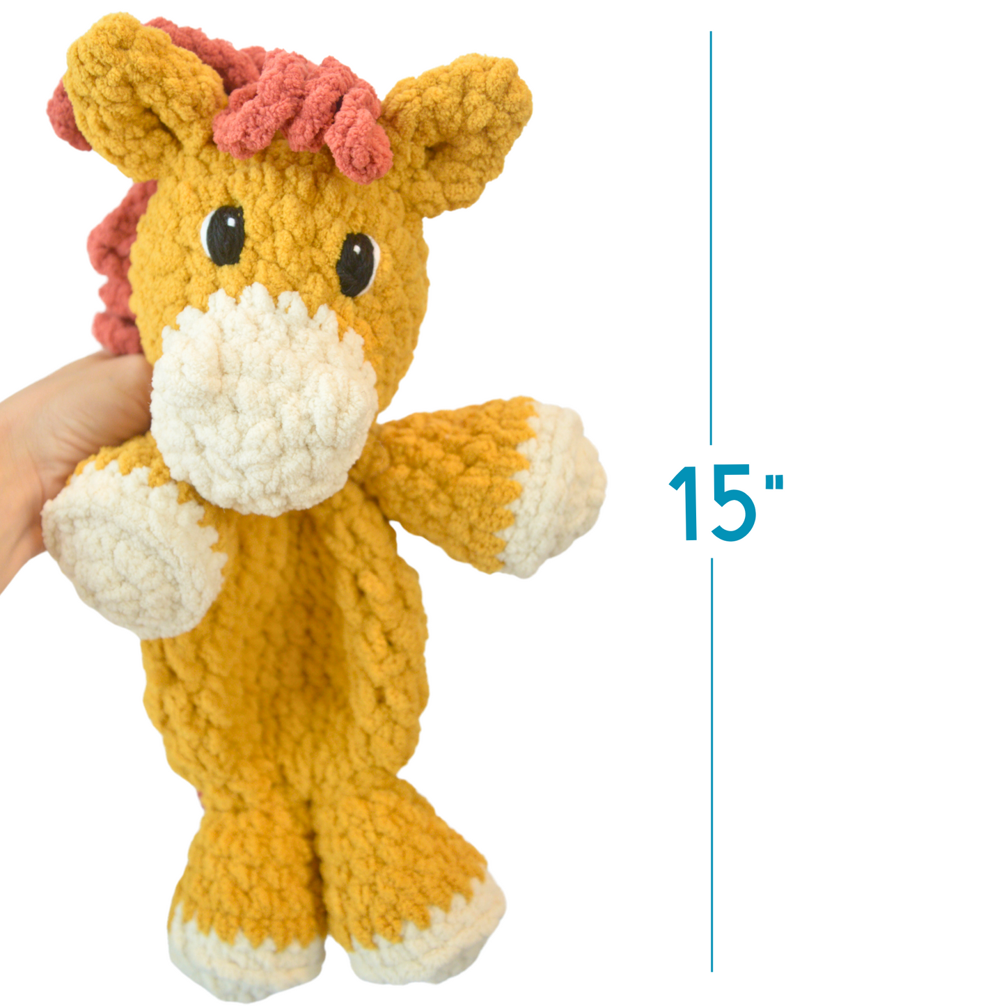 Crochet Horse Pattern Snuggler PDF Download