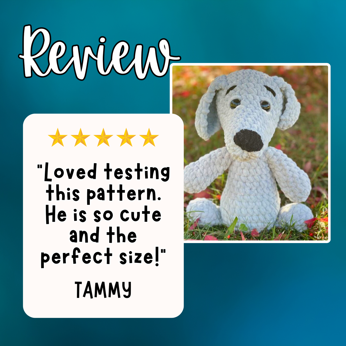 Amigurumi Dog Crochet Pattern