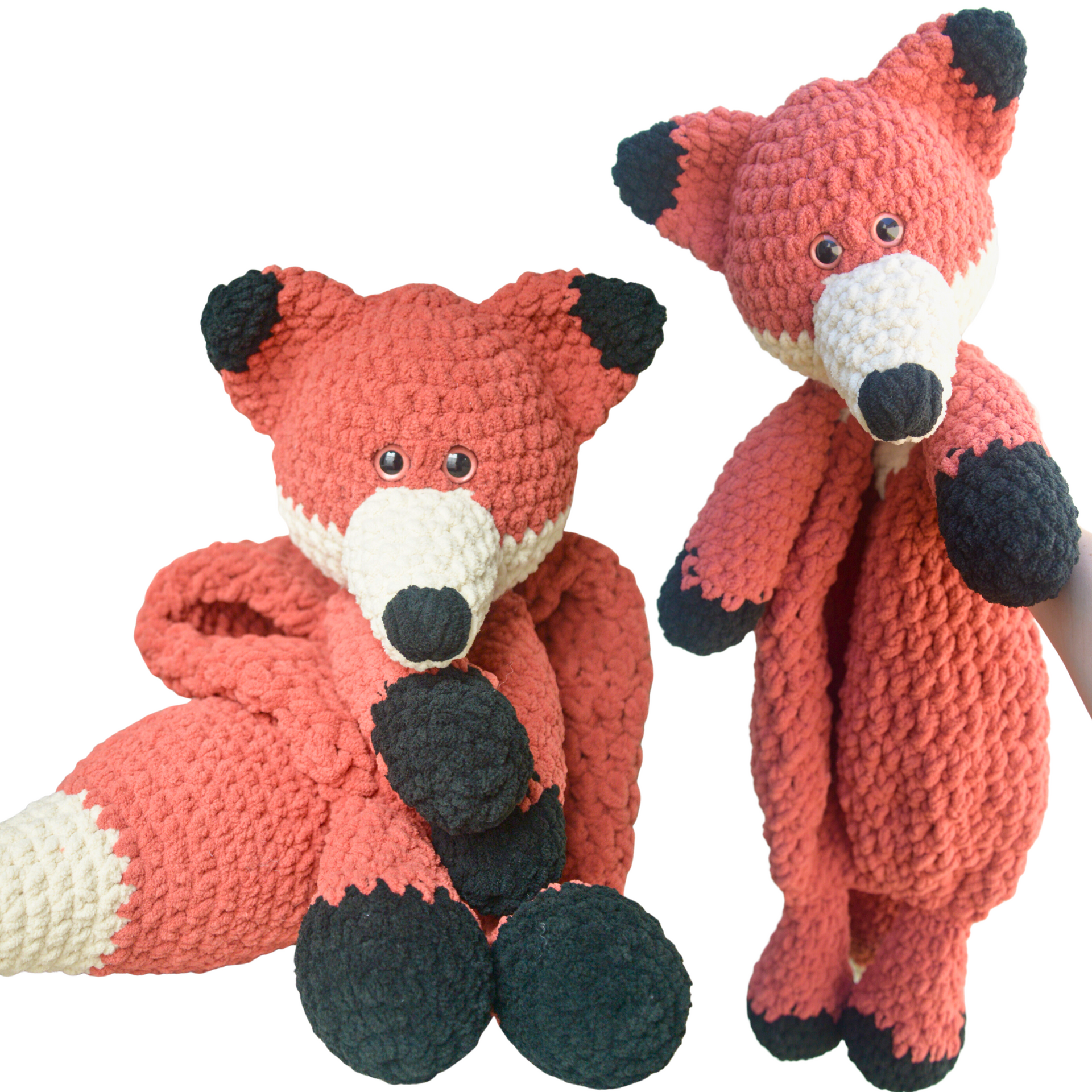 Fox amigurumi 1 Red Fox in PDF format English Kind pattern