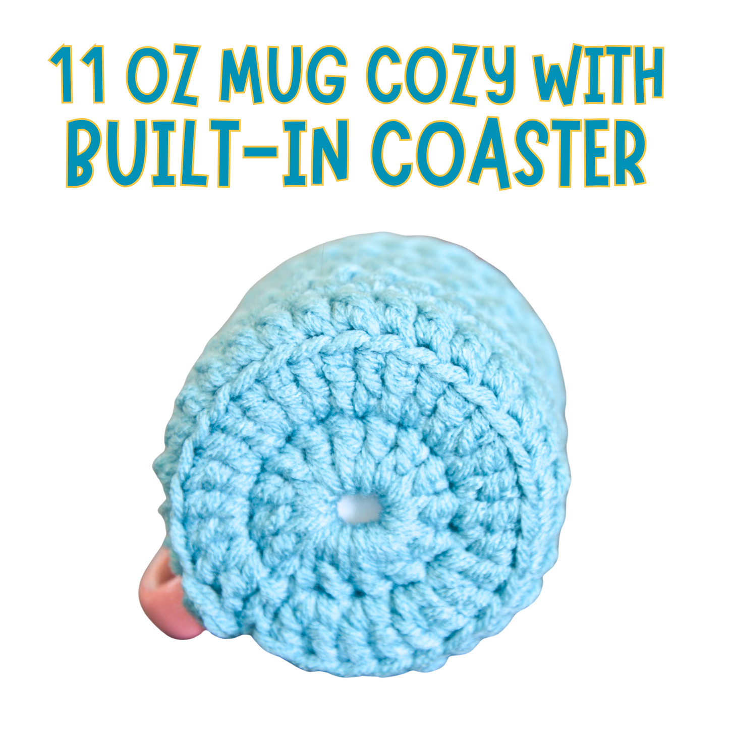 Mug Cozy Crochet Pattern PDF Tutorial