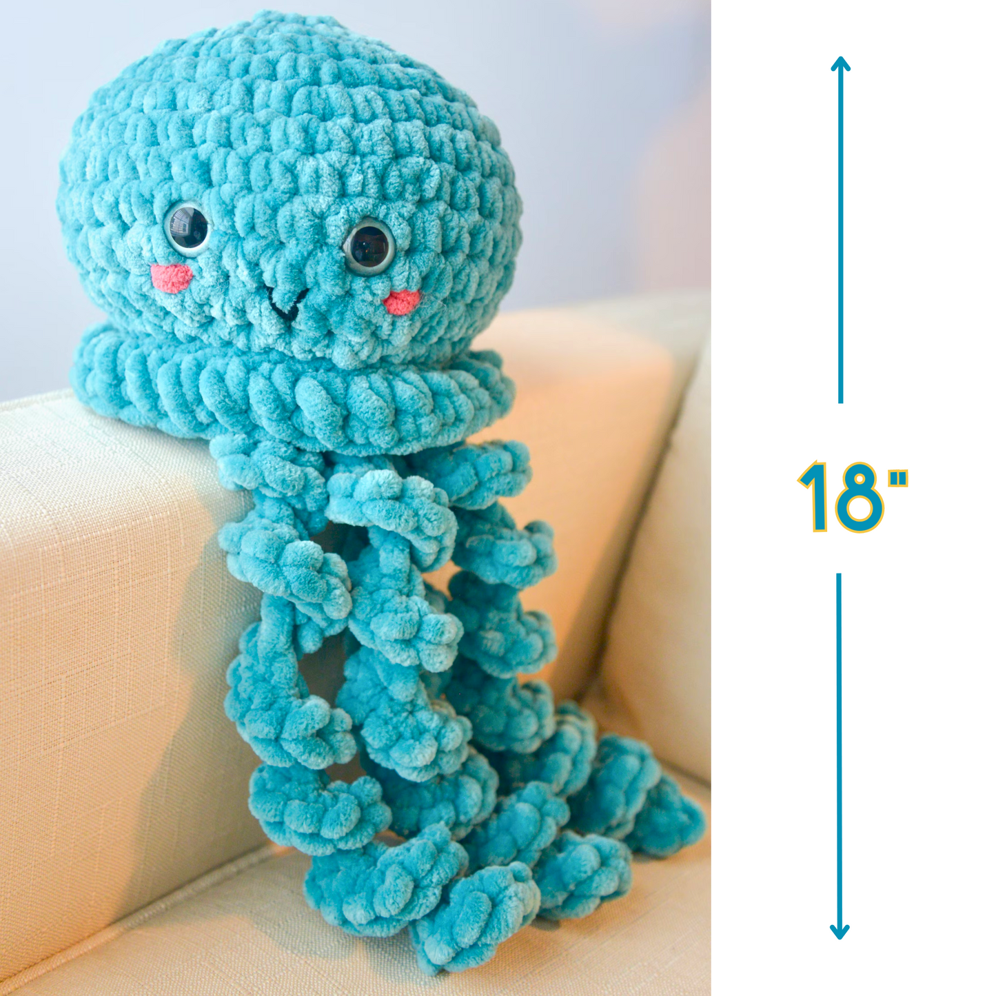 Crochet Jellyfish Pattern PDF Download