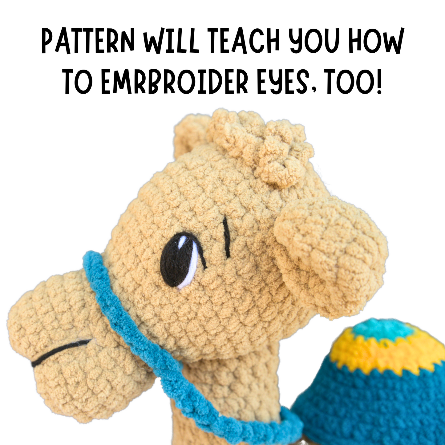 Camel Crochet Pattern PDF Tutorial for Beginners