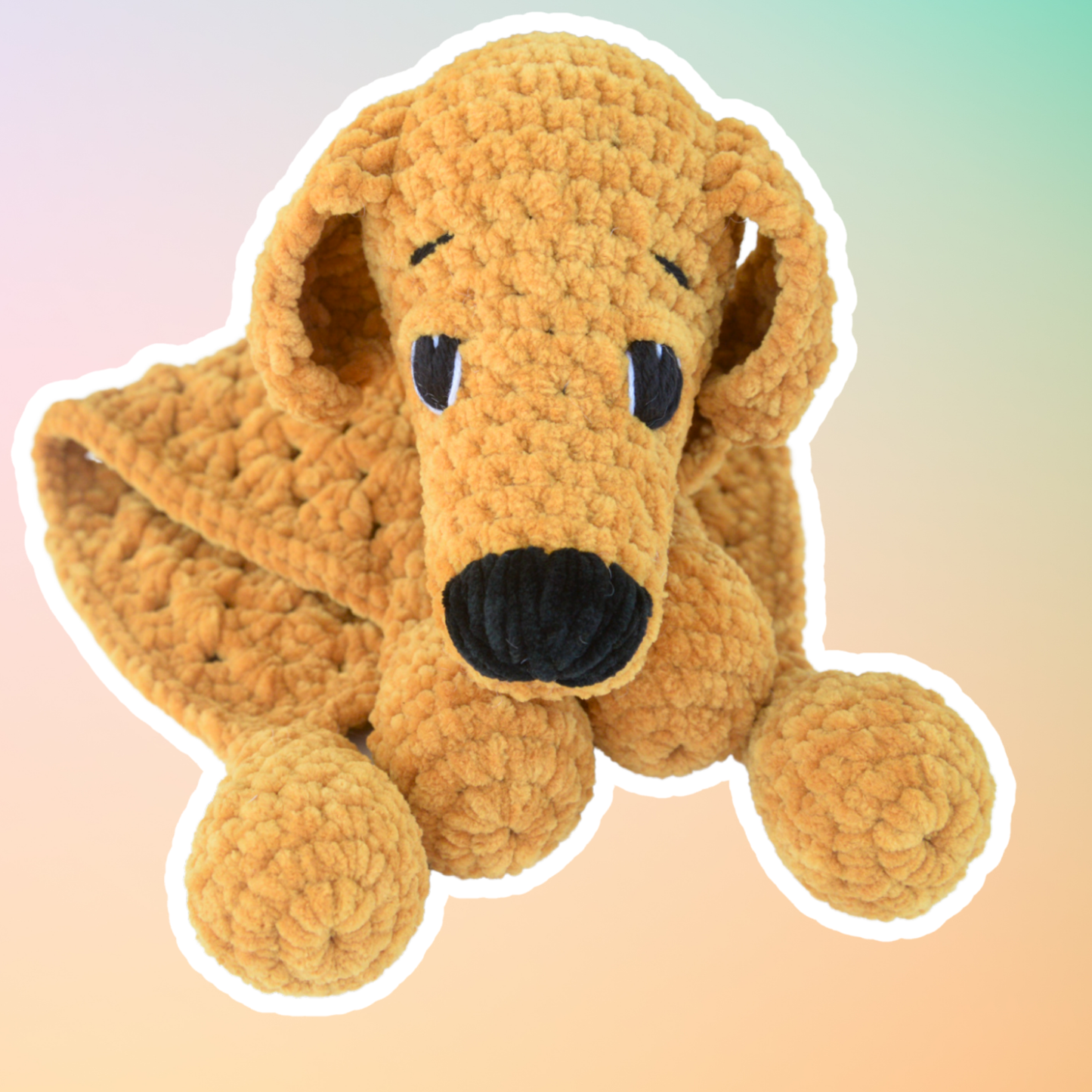 Dog Lovey Crochet Pattern PDF Download