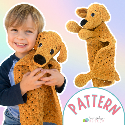 Dog Lovey Crochet Pattern PDF Download