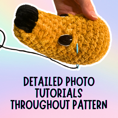 Dog Lovey Crochet Pattern PDF Download