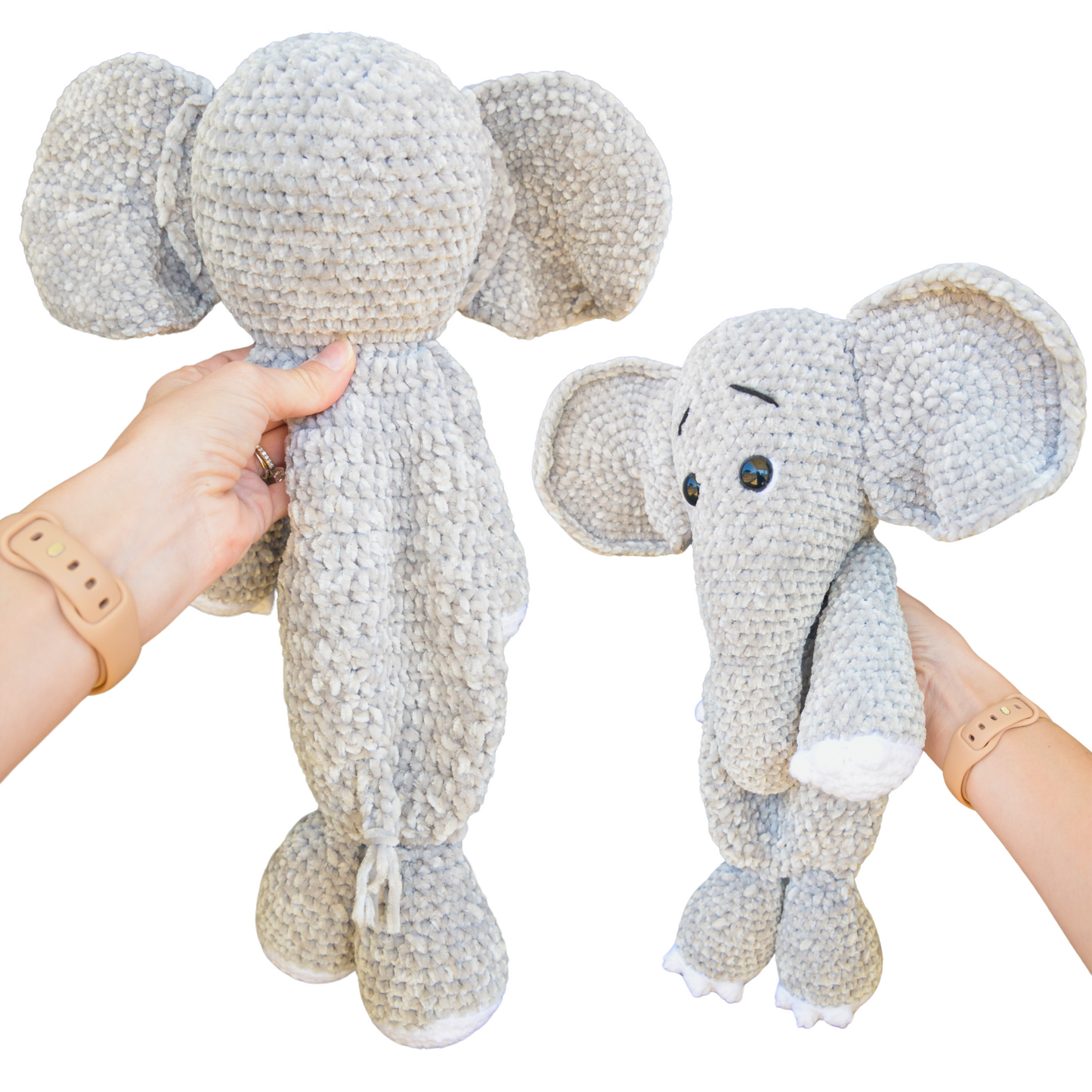 crochet elephant