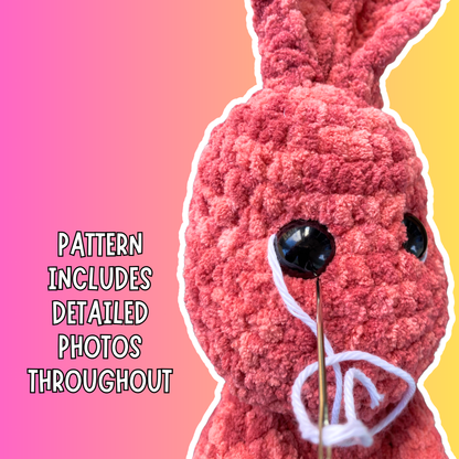 Easter Bunny Crochet Pattern PDF