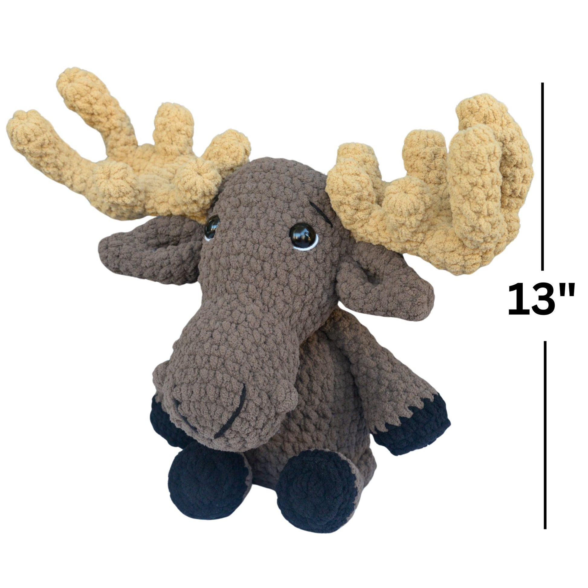 crochet moose