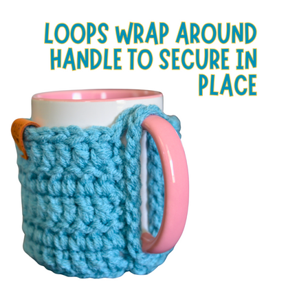 crochet mug cozy