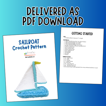 sailboat crochet