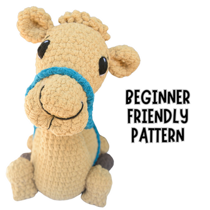 Camel Crochet Pattern PDF Tutorial for Beginners