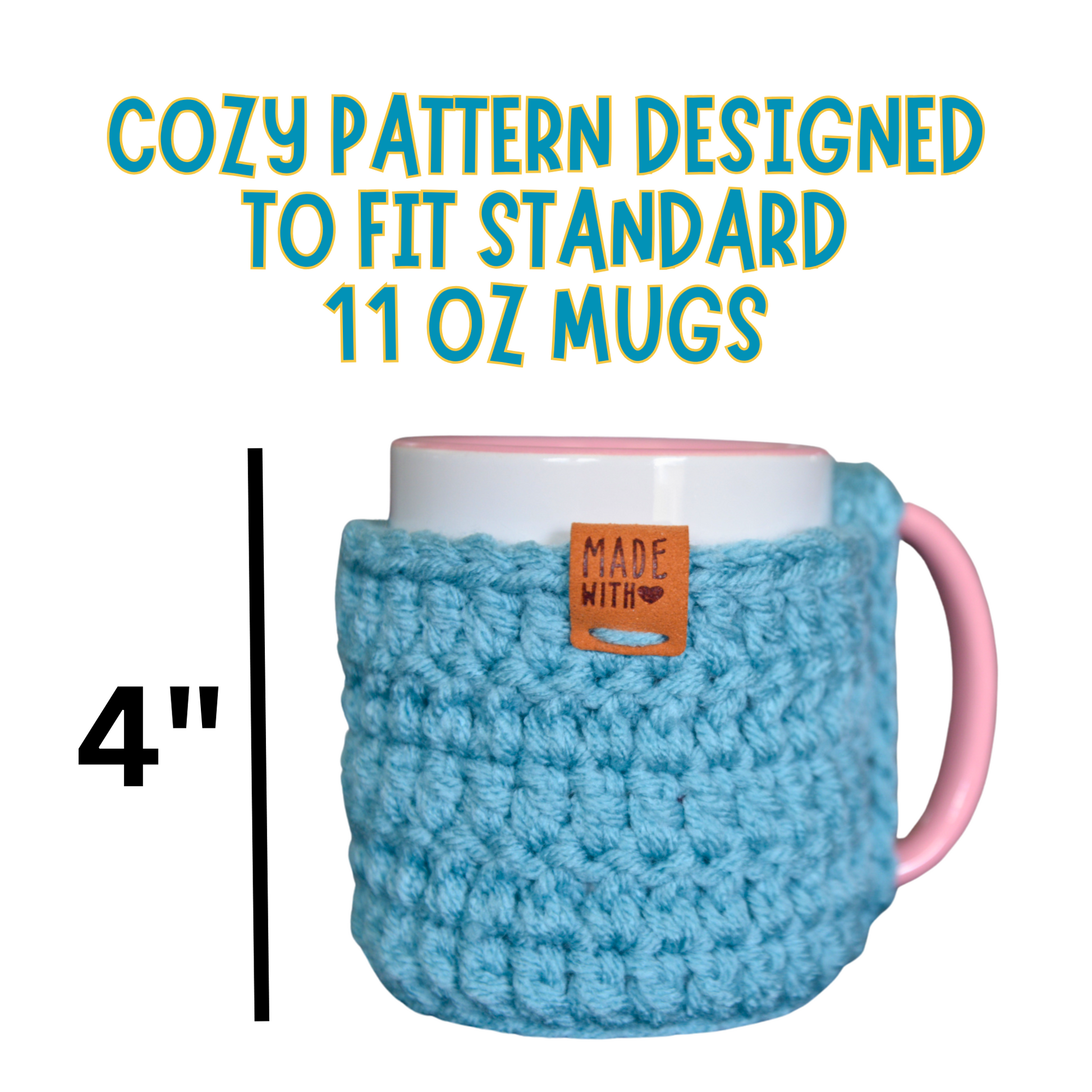 crochet mug cozy