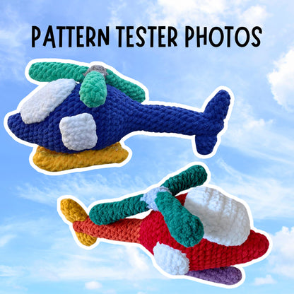 Crochet Helicopter Pattern PDF