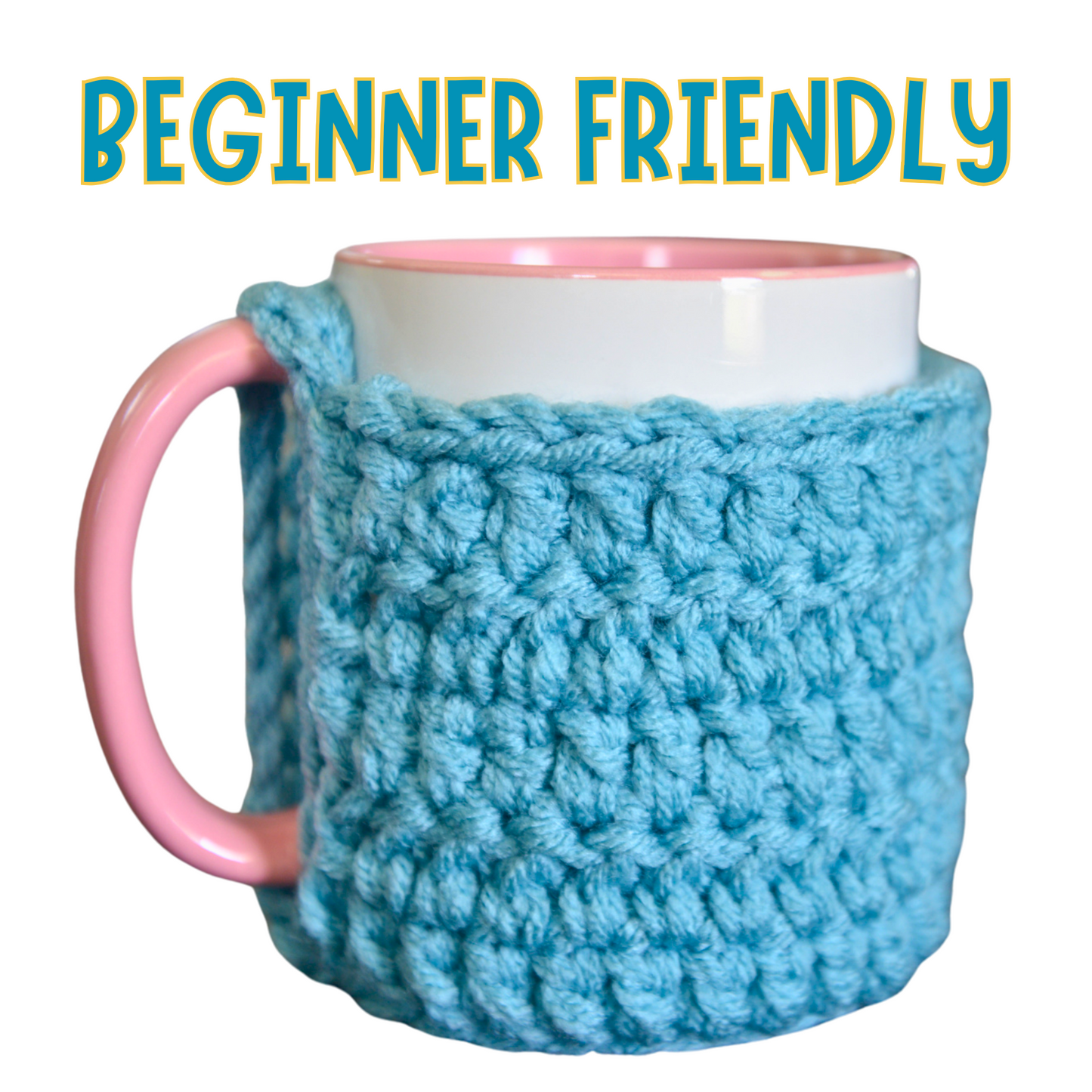 Crochet Mug Cozy Pattern PDF Tutorial