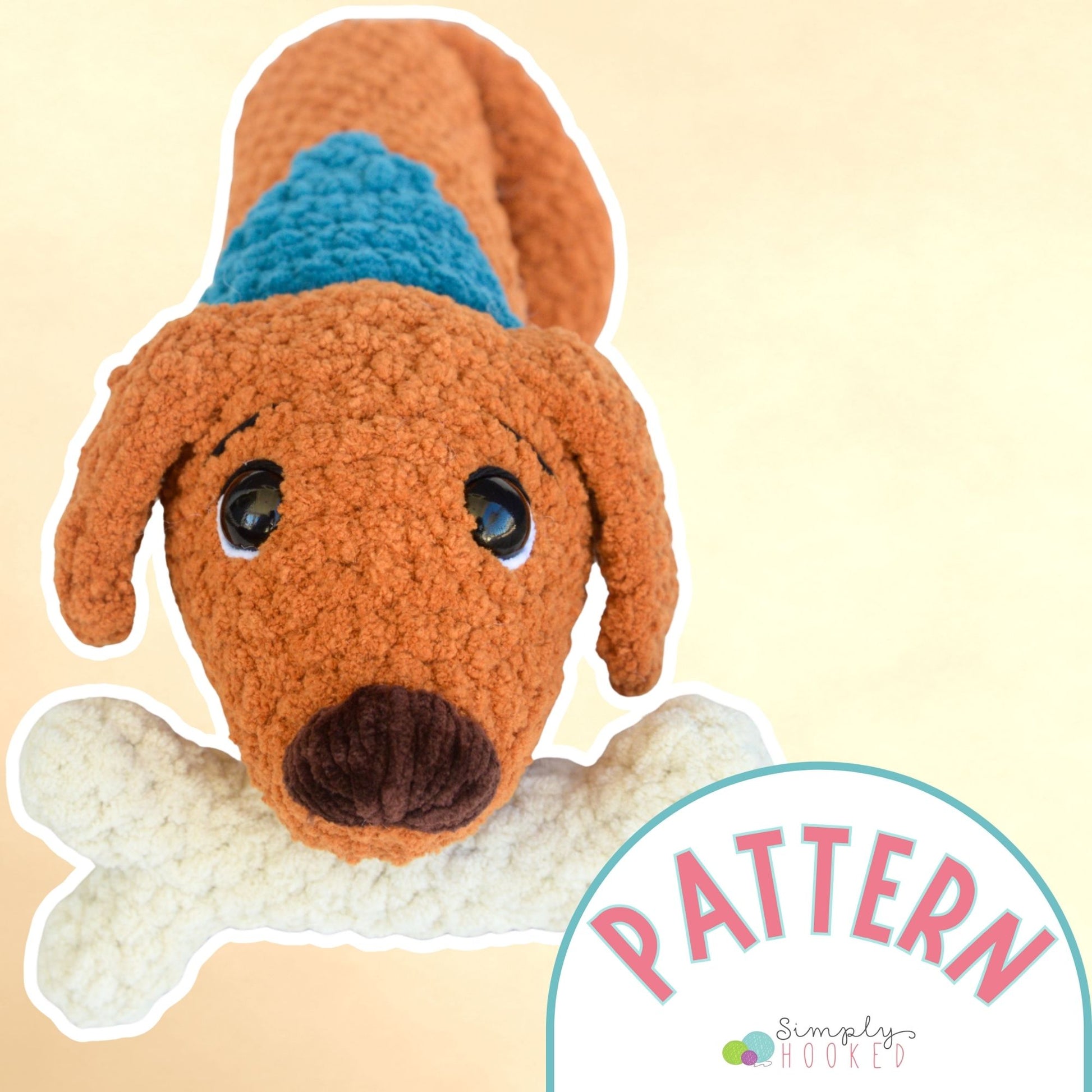 crochet dachshund