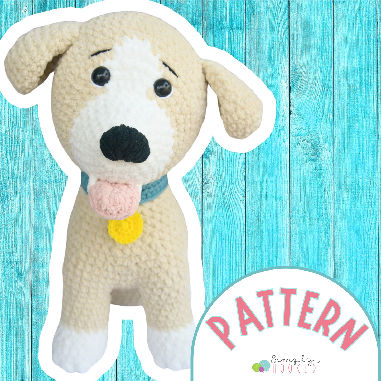 Crochet Dog Pattern PDF Download