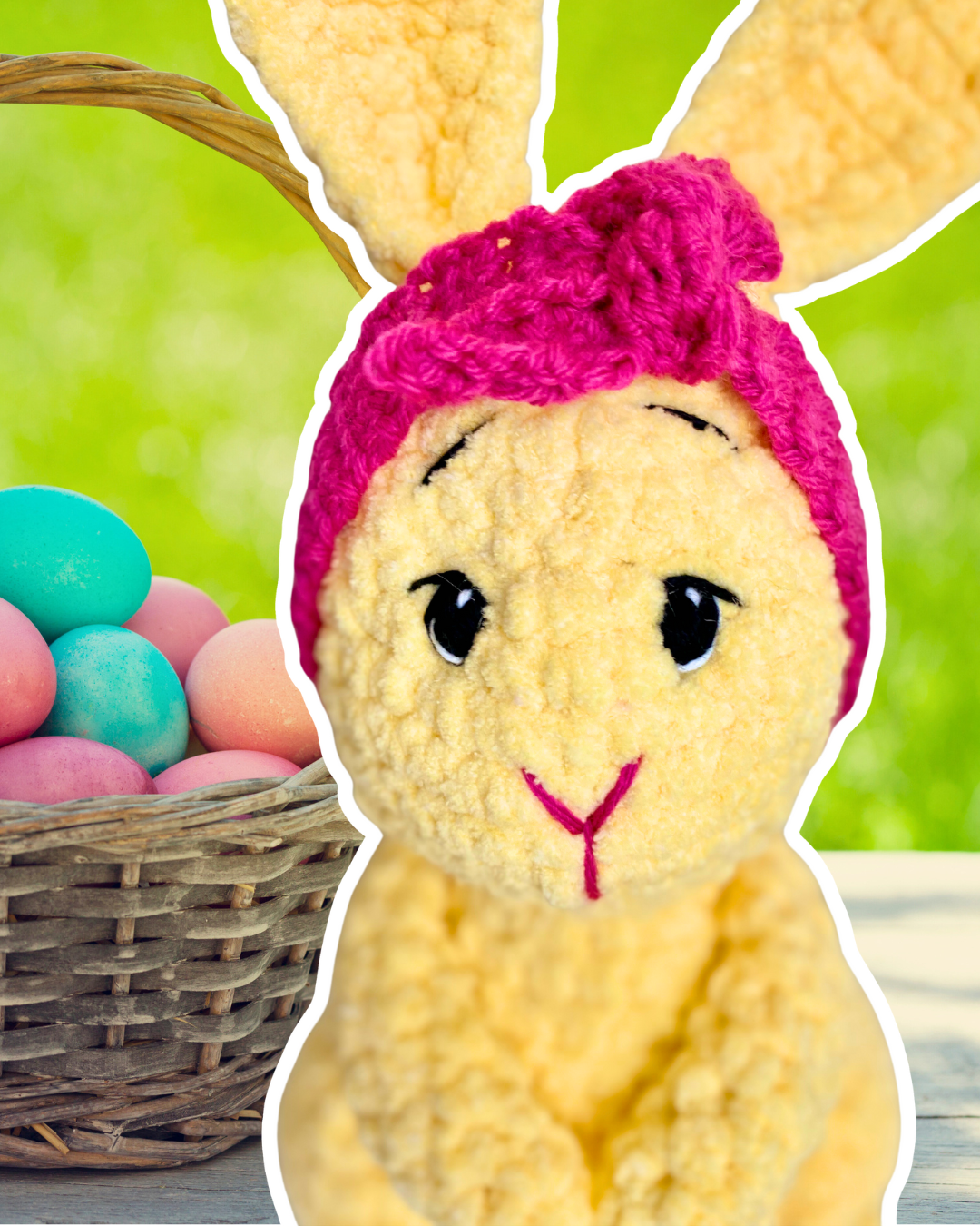 Easter Bunny Crochet Pattern PDF