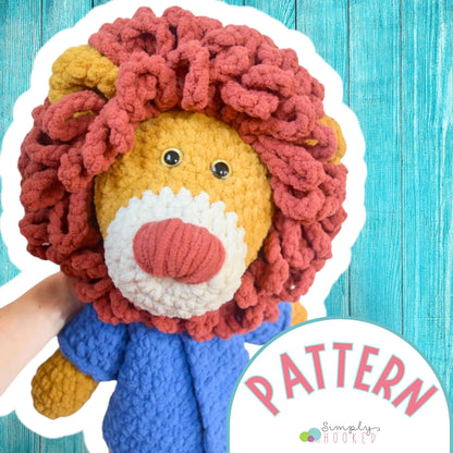 crochet lion