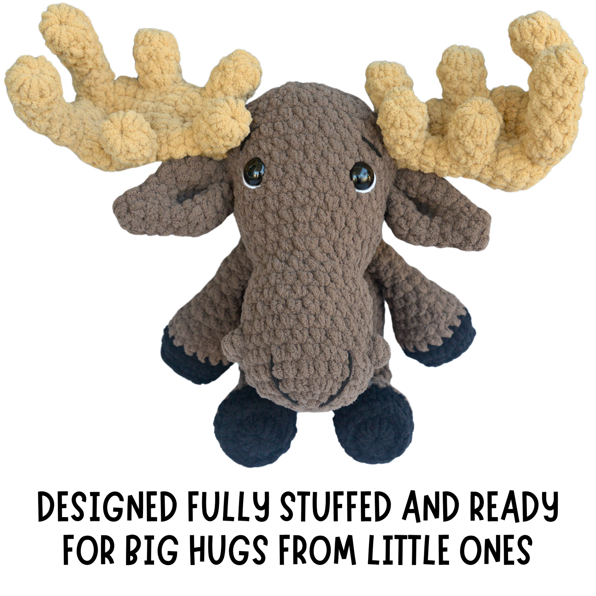 crochet moose