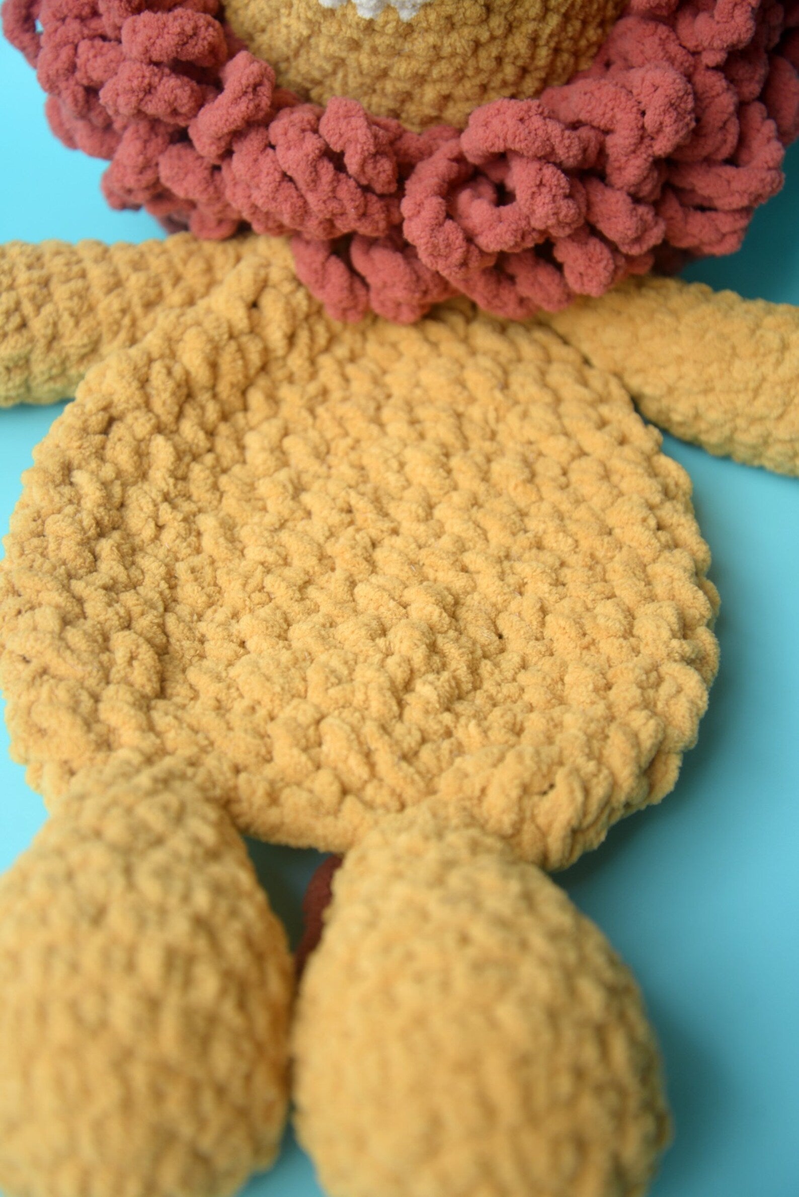 Amigurumi Lion Crochet Pattern PDF  Easy Crochet Plushie Pattern for –  Simply Hooked Marcy